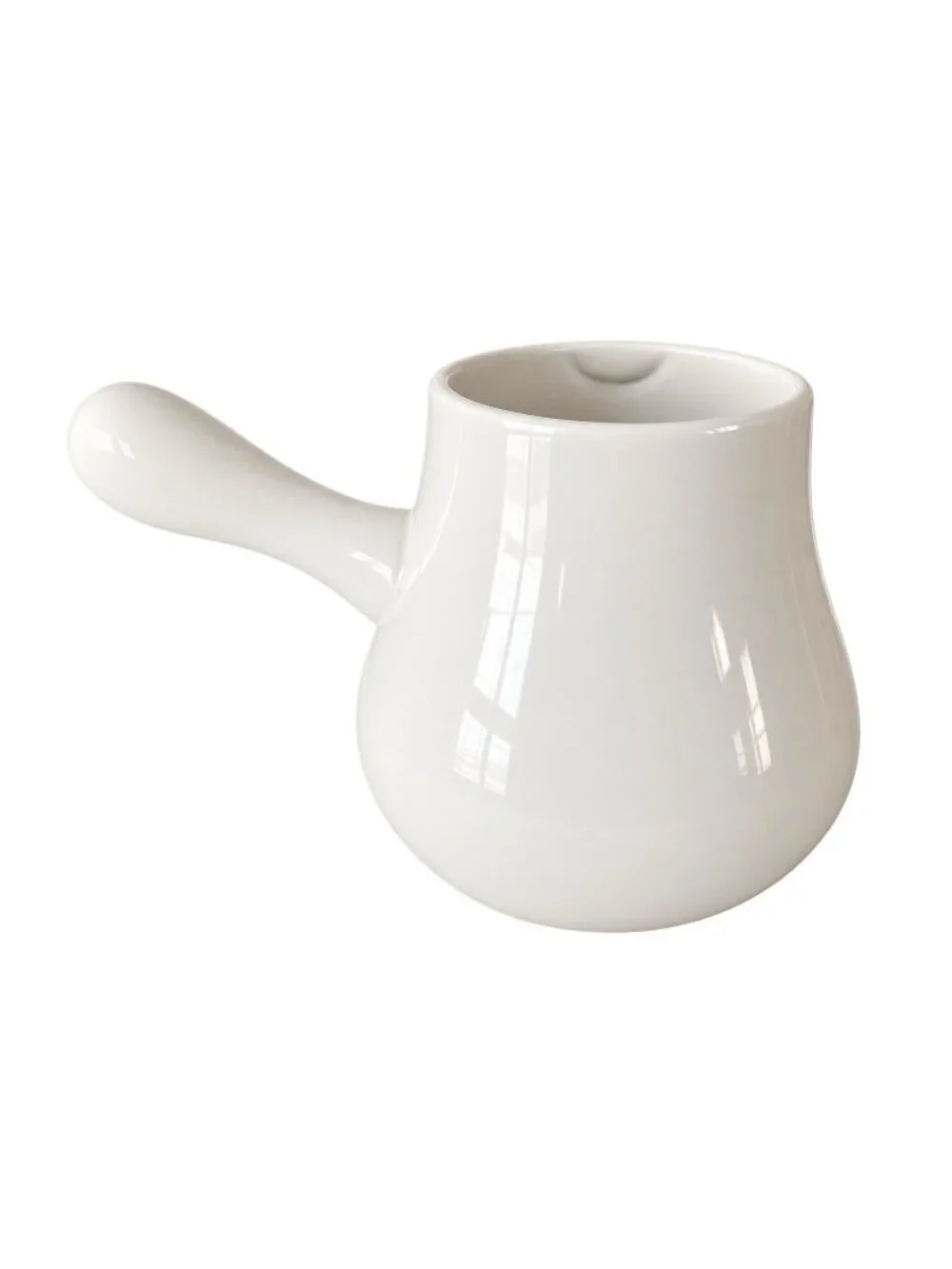 RAE DUNN Artisan Collection White HOT COCOA Pot Farmhouse Christmas By Magenta